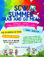 SCW Summer Grab and Go Meals