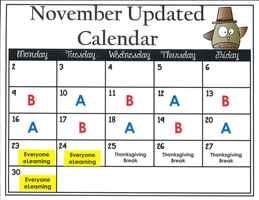 SCW Hybrid Calendar November 2020