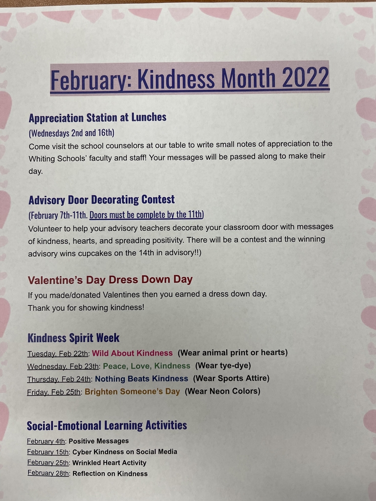Kindness Month Activities